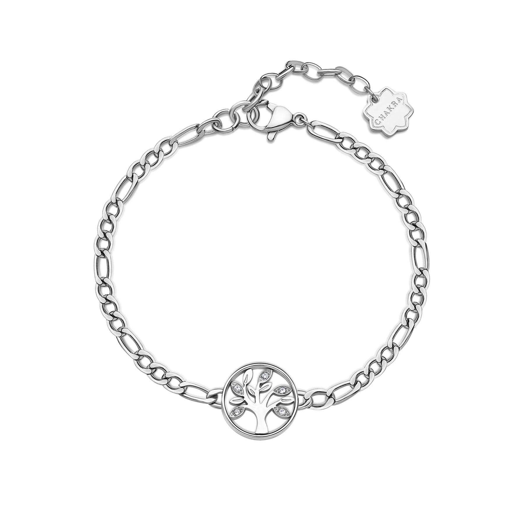 PULSERA BROSWAY CHAKRA PLATEADA BHKB143 - 1