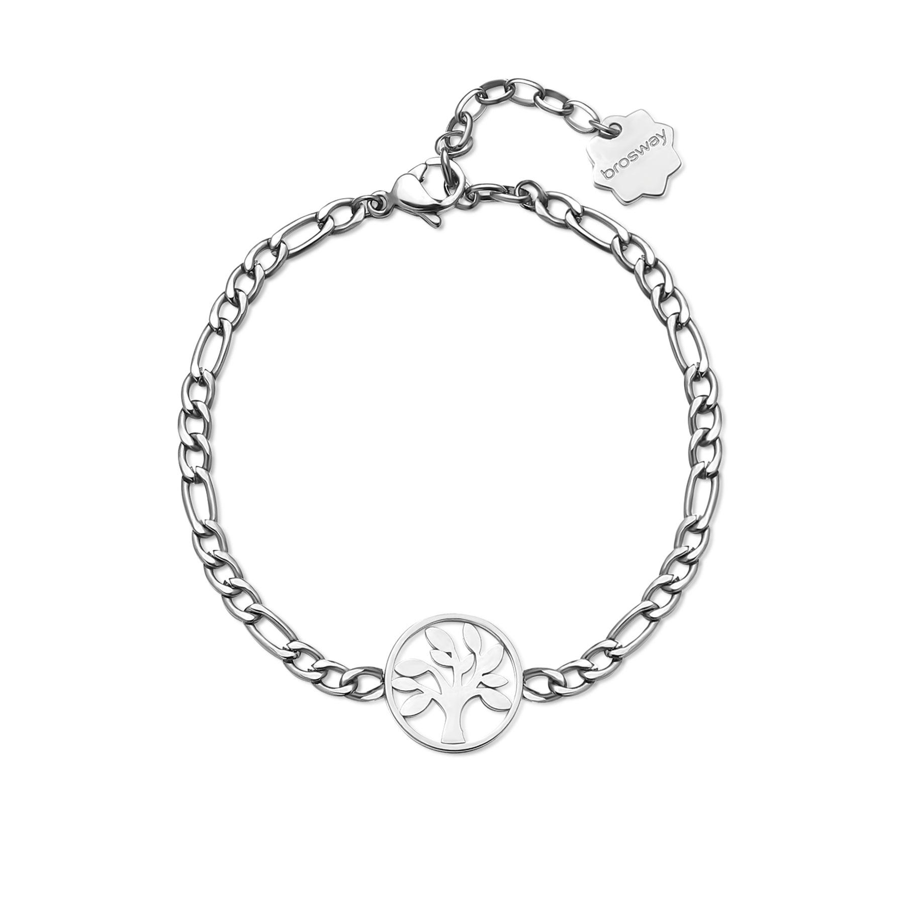 PULSERA BROSWAY CHAKRA PLATEADA BHKB143 - 2