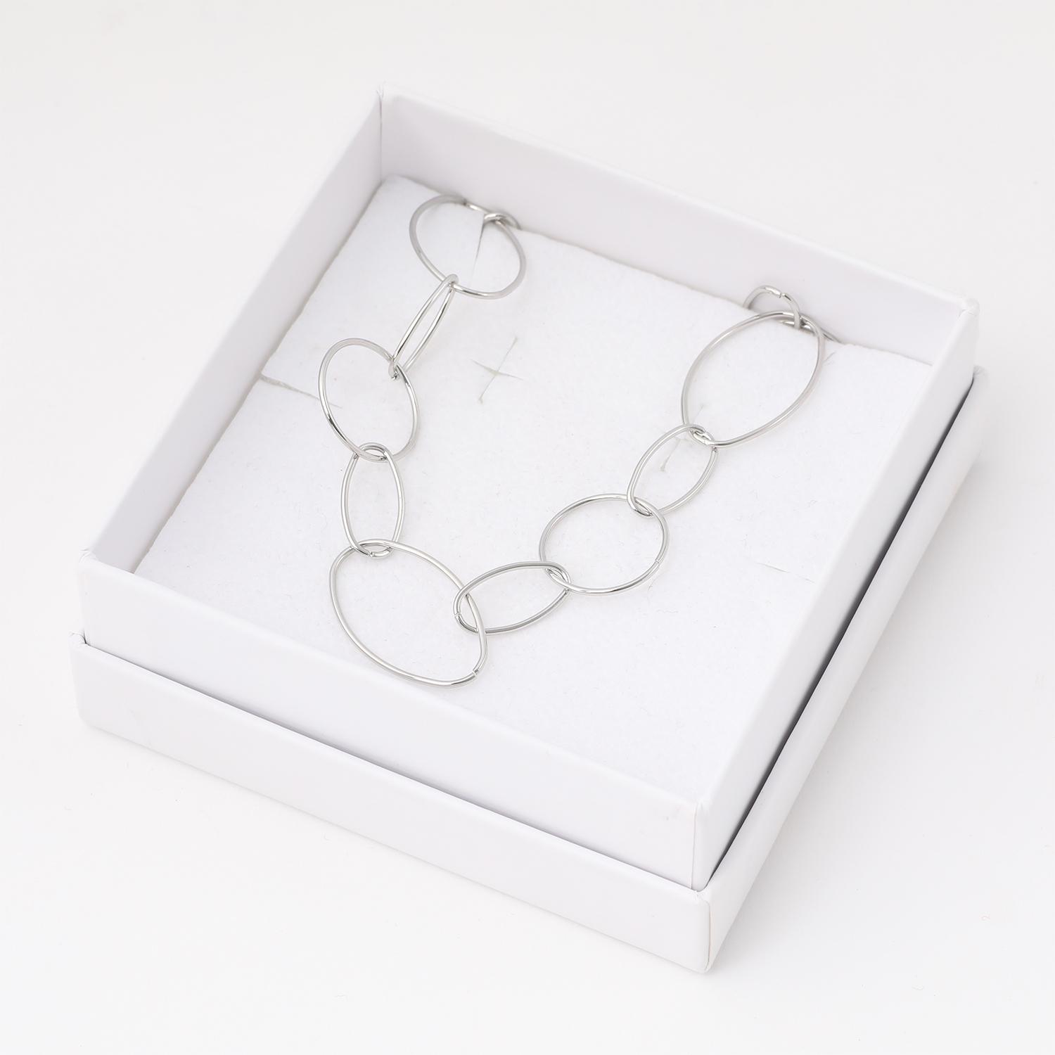 COLLAR 19V69 ITALIA PLATEADO MUJER STNE600 - 3