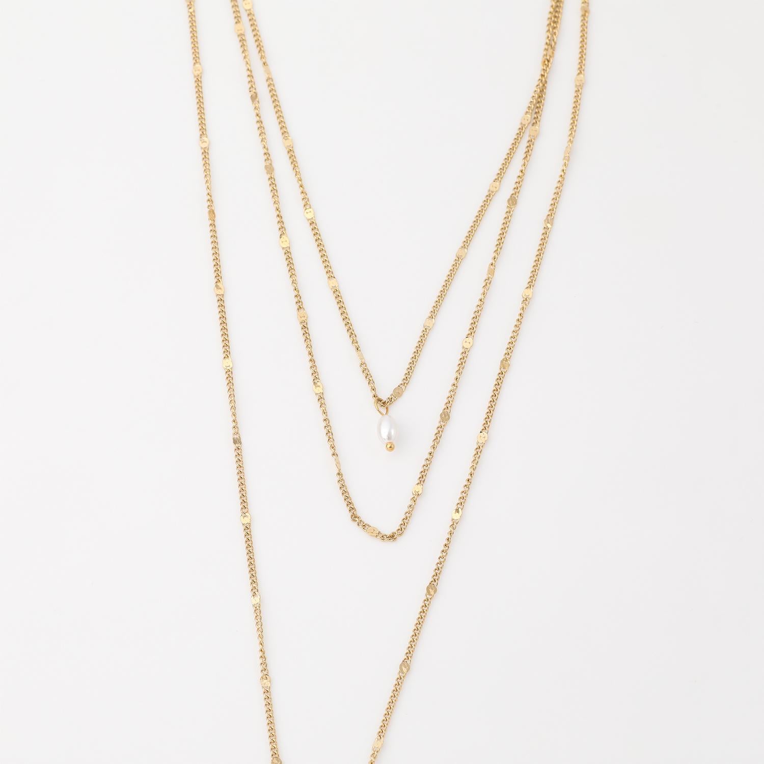 COLLAR 19V69 ITALIA DORADO STNE107