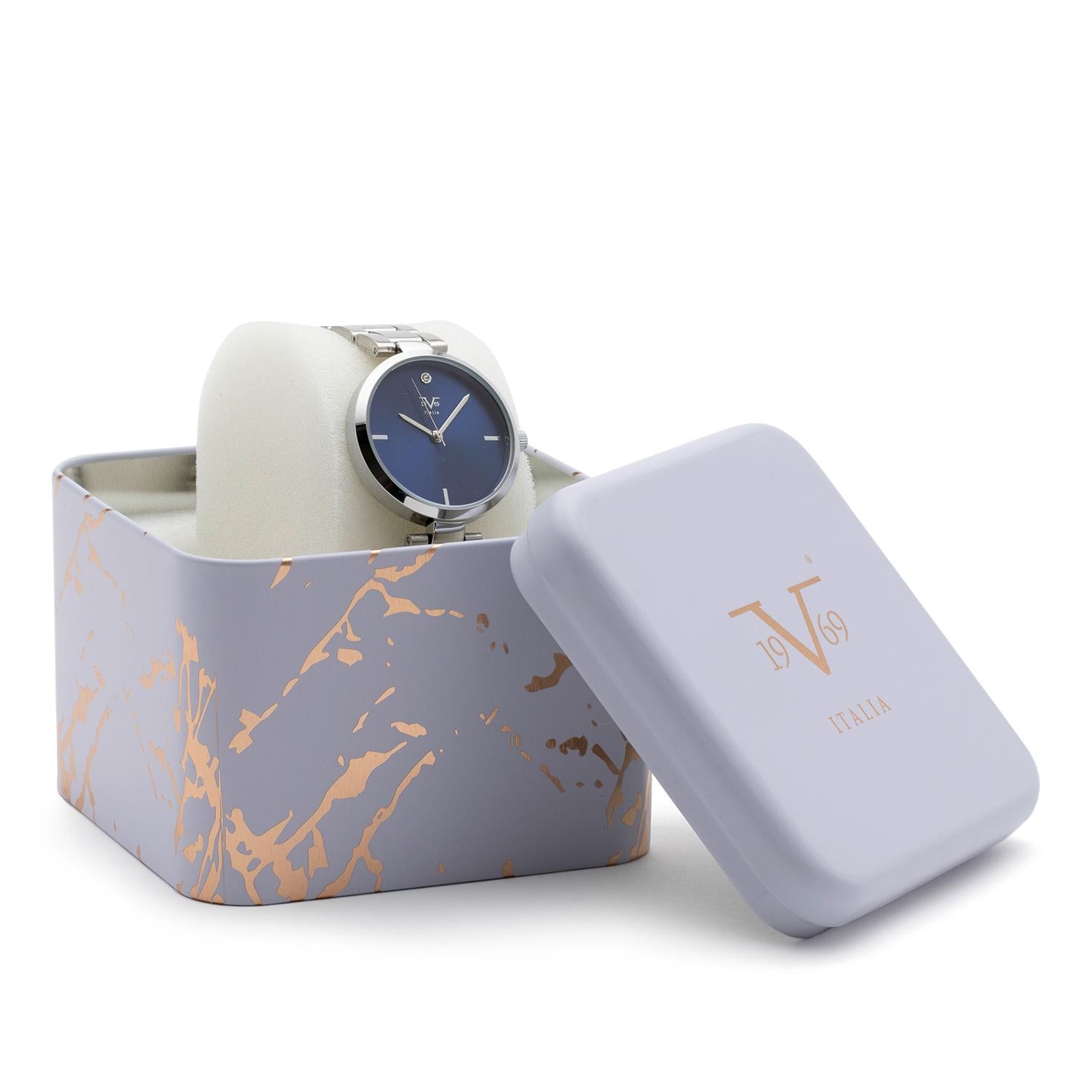 RELOJ 19V69 ITALIA V1969-256-1 PLATEADO MUJER - 4