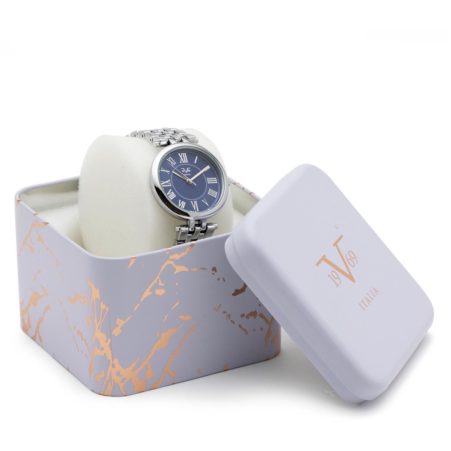 RELOJ 19V69 ITALIA V1969-260-1 PLATEADO MUJER - 4