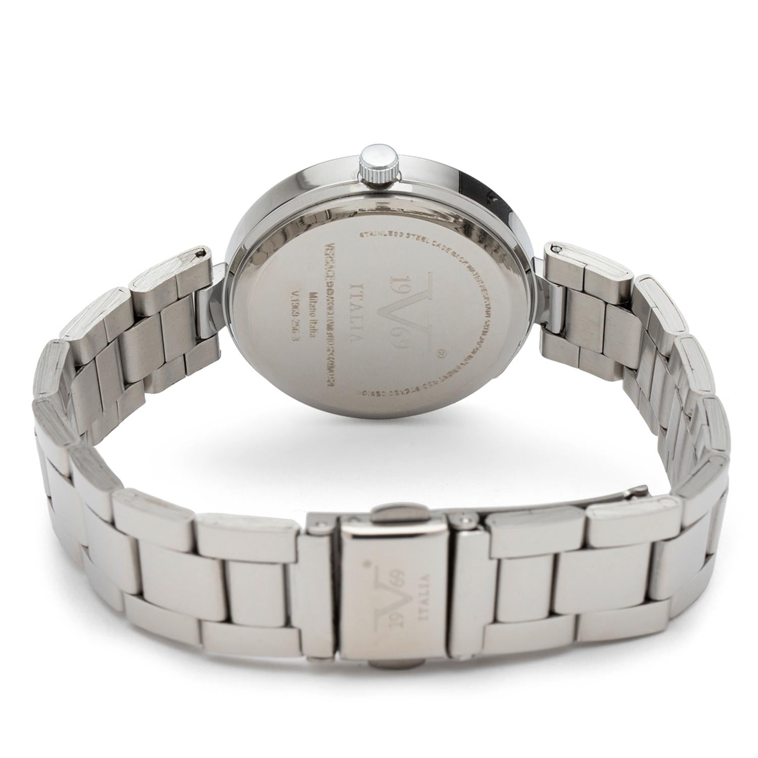 RELOJ 19V69 ITALIA V1969-256-3 PLATEADO MUJER - 2
