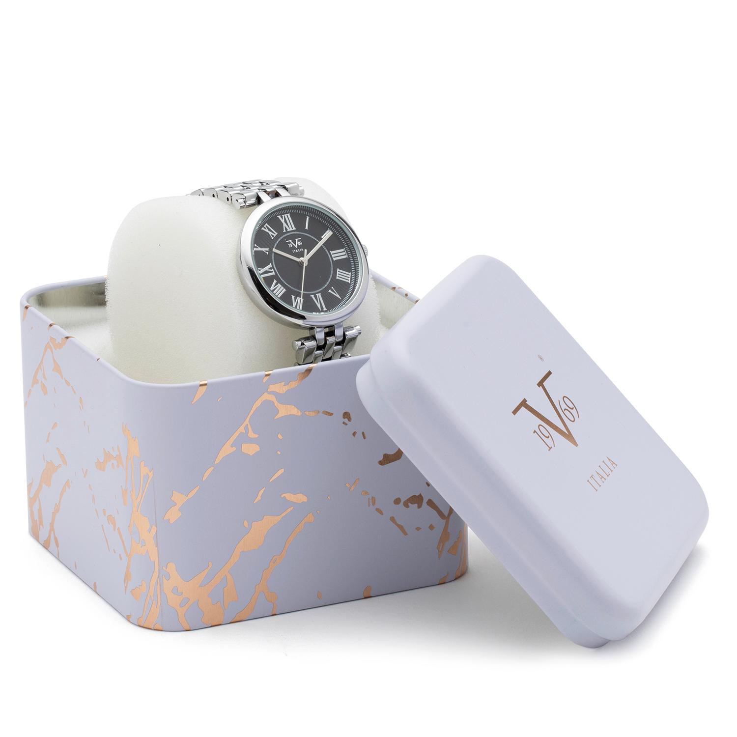 RELOJ 19V69 ITALIA V1969-260-3 PLATEADO MUJER - 4
