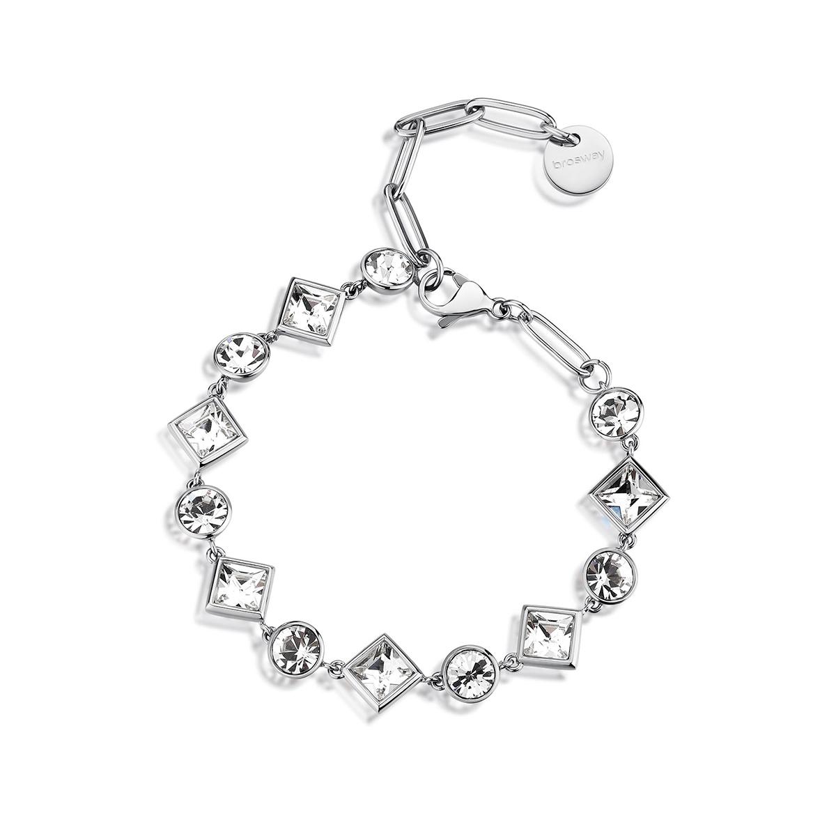 PULSERA AFFINITY BFF162 PLATEADO BROSWAY - 1