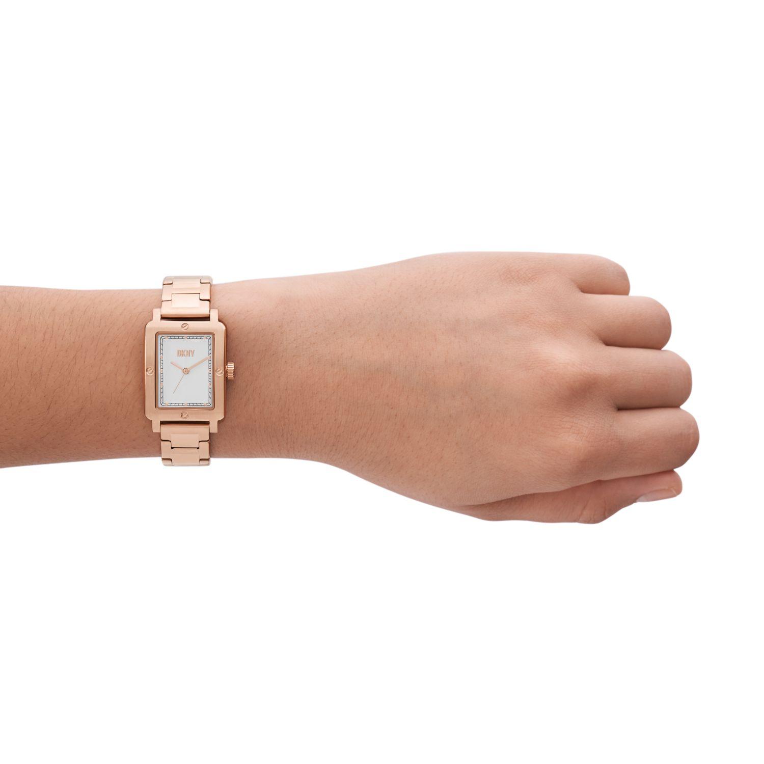 RELOJ DKNY NY6663 ORO ROSA MUJER - 3