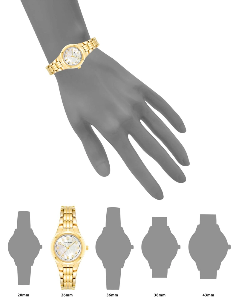 RELOJ ANALOGO MUJER ANNE KLEIN DORADO 10/5490MPGB - 4