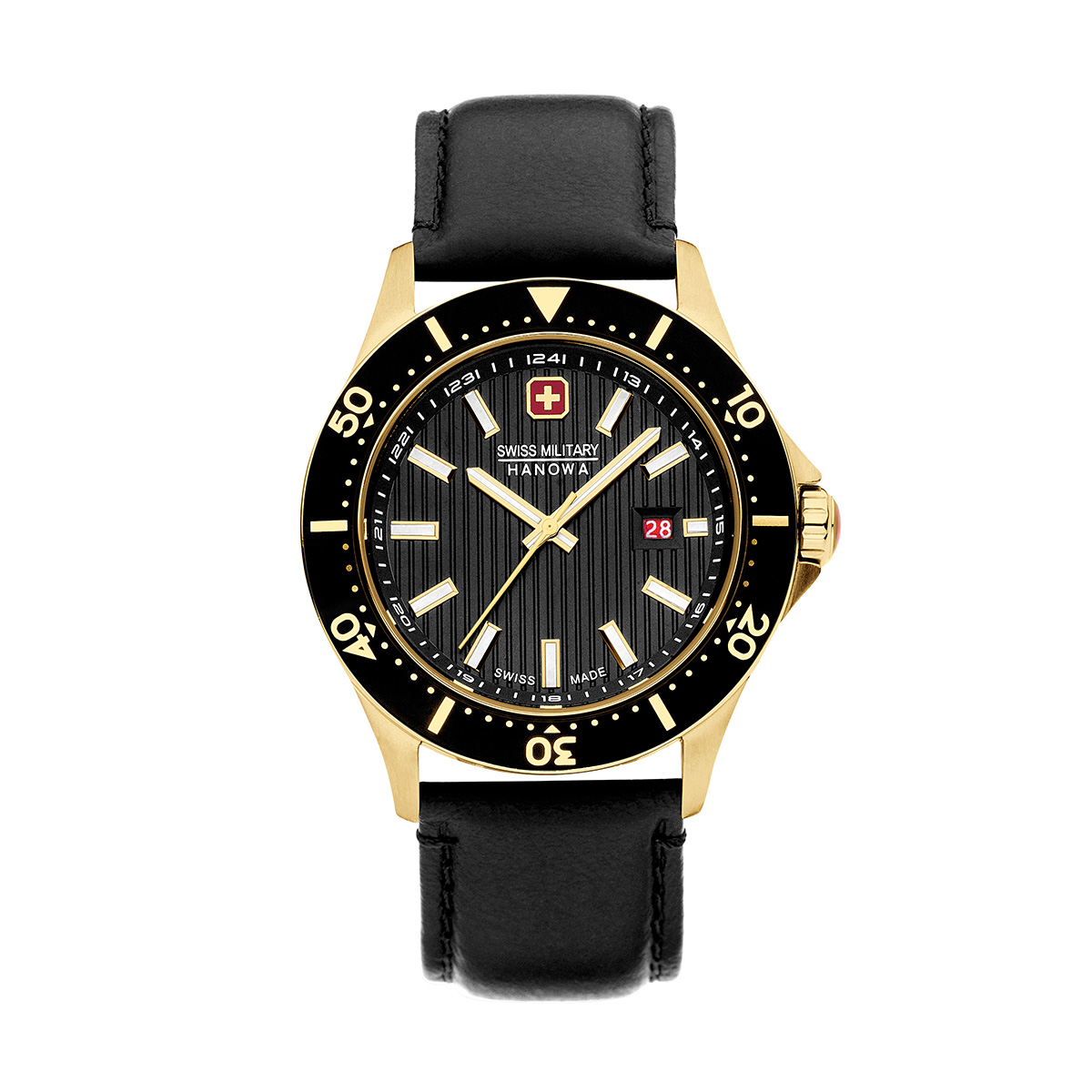 RELOJ SWISS MILITARY HANOWA  SMWGB2100611 NEGRO - 1