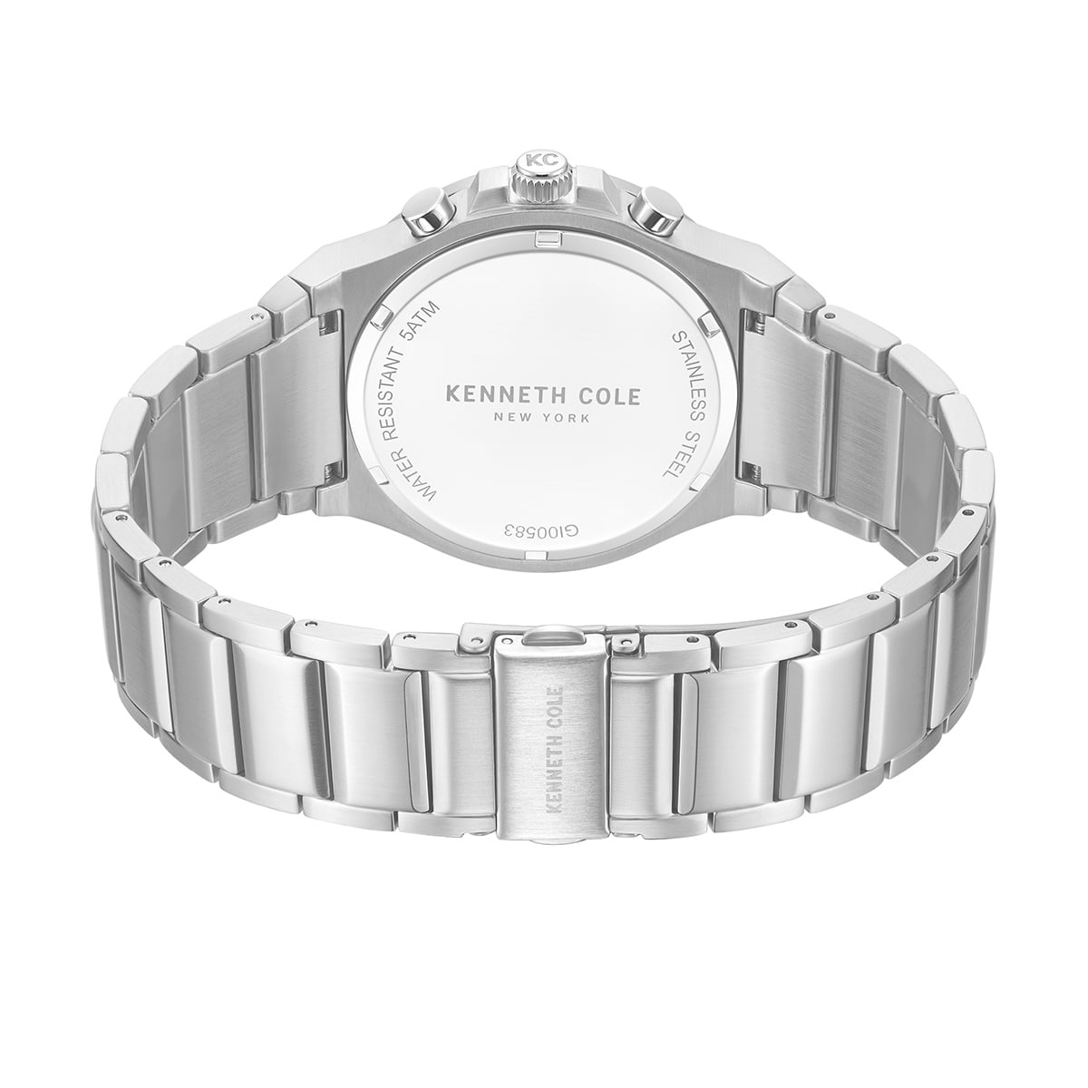 RELOJ KENNETH COLE NY KCWGI0058302 PLATEADO - 3