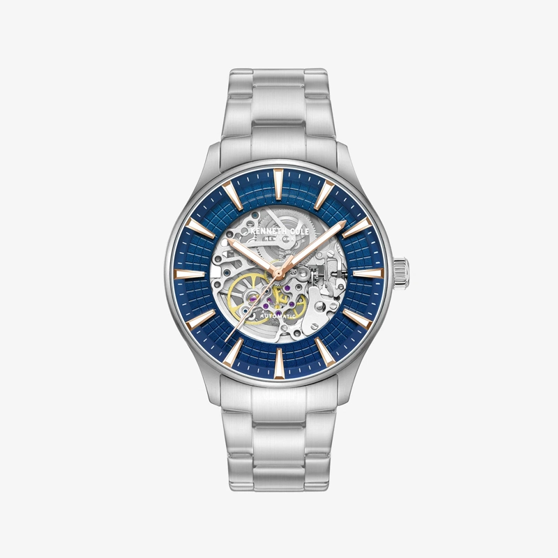 RELOJ KENNETH COLE NY KCWGY0057903 PLATEADO - 1