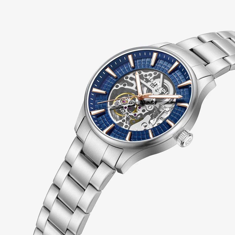 RELOJ KENNETH COLE NY KCWGY0057903 PLATEADO - 2