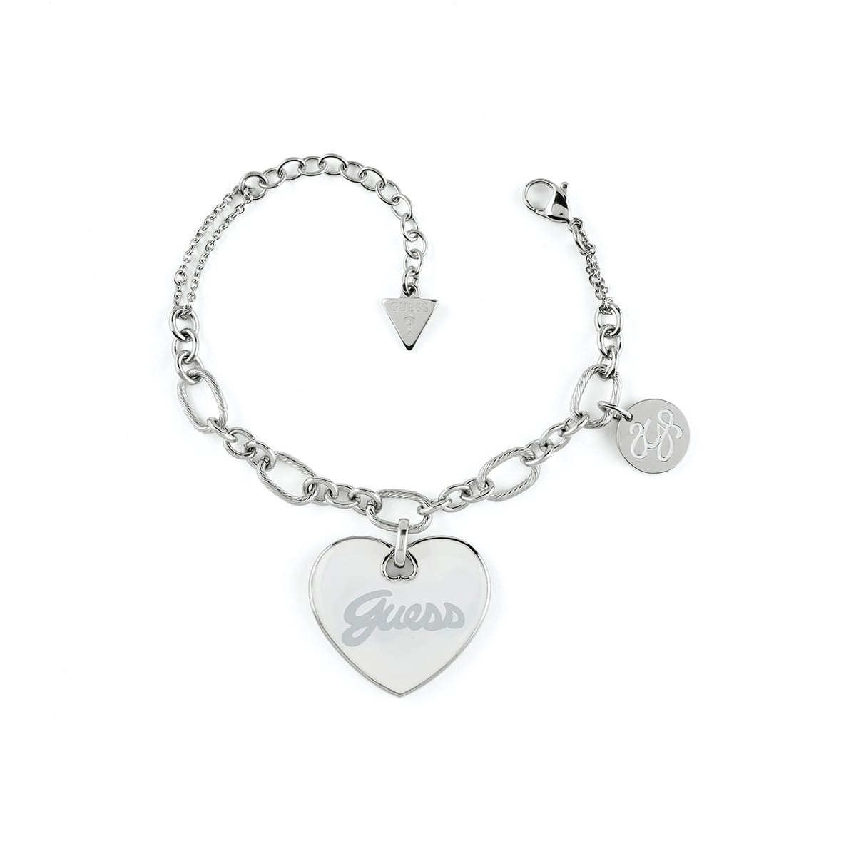 PULSERA GUESS JUBB05149JWRHWHL PLATEADA - 1
