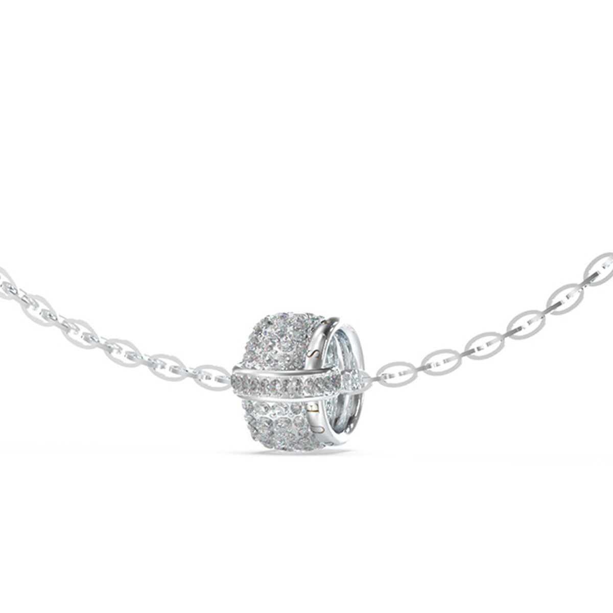 PULSERA GUESS JUBB05196JWRHS PLATEADA - 2
