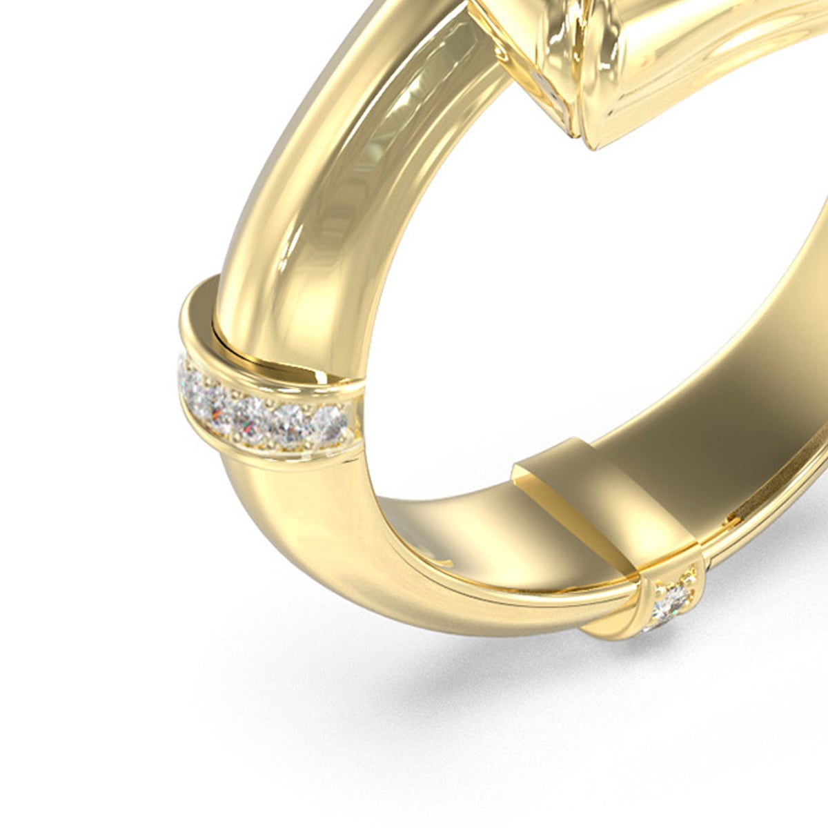 ANILLO GUESS JUBR05173JWYG56 DORADO - 2