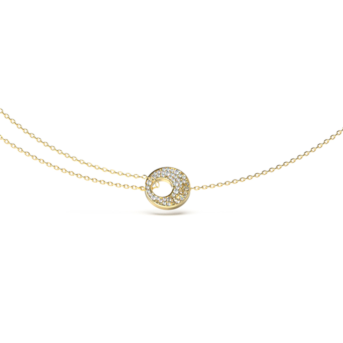 COLLAR GUESS JUBN05223JWYGT-U DORADO - 2