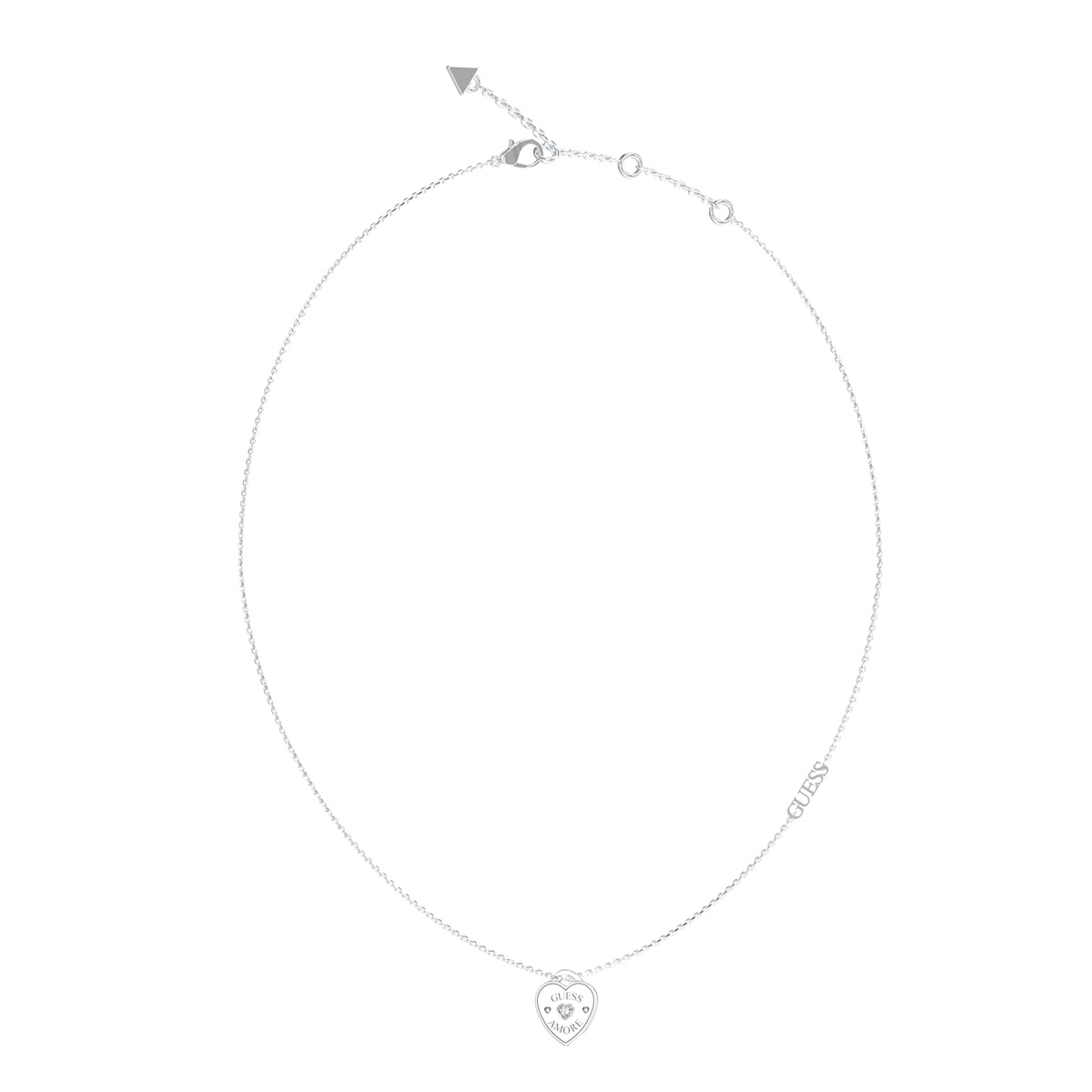 COLLAR GUESS JUBN05056JWRHT-U PLATEADO