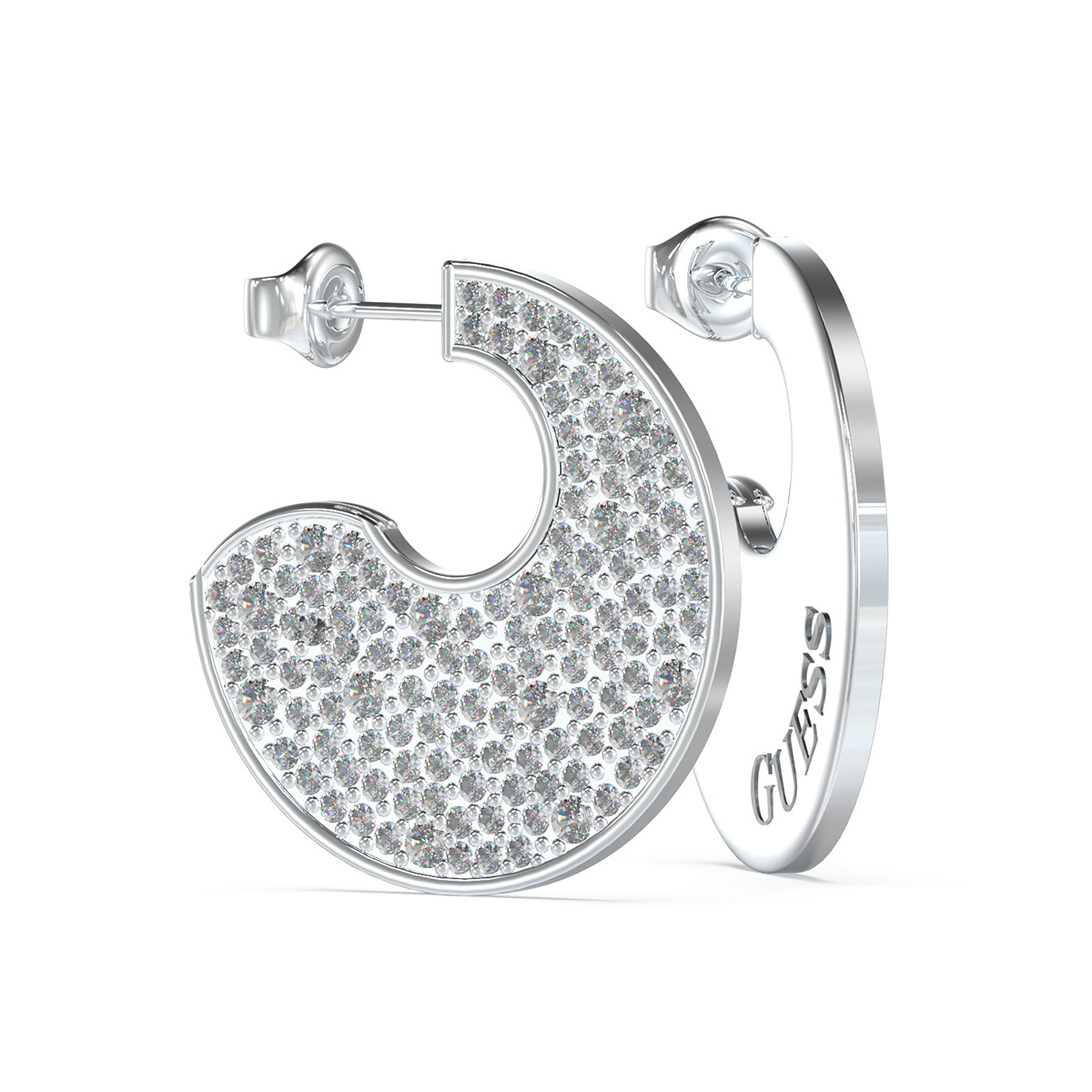 AROS GUESS JUBE05229JWRHT-U PLATEADOS