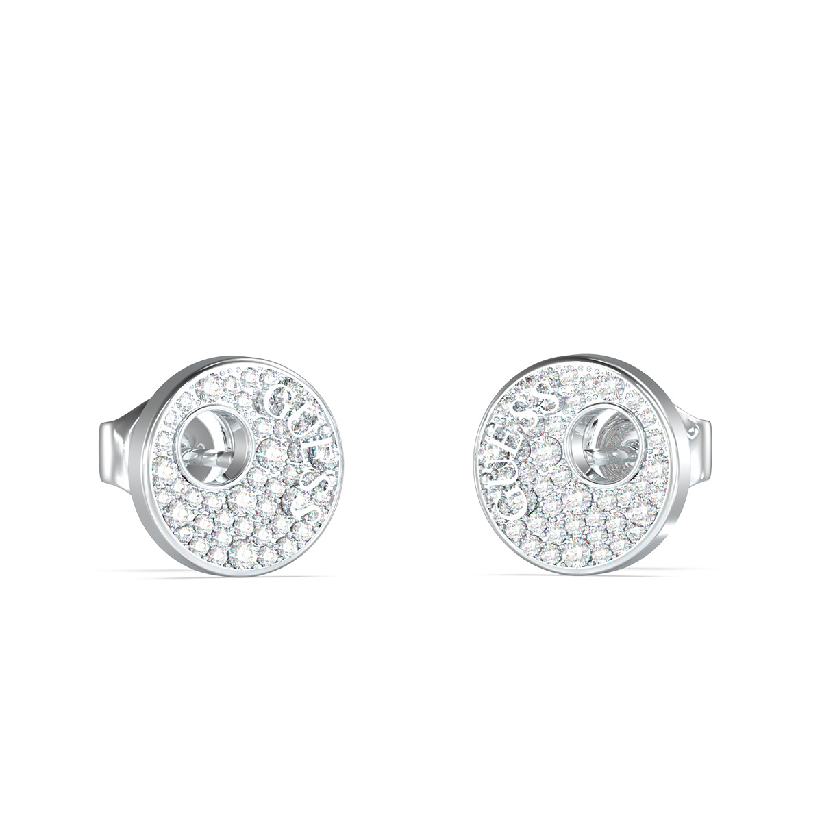 AROS GUESS JUBE05225JWRHT-U PLATEADOS - 1
