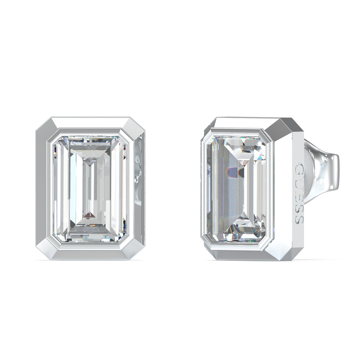 AROS GUESS JUBE05250JWRHT-U PLATEADOS - 1