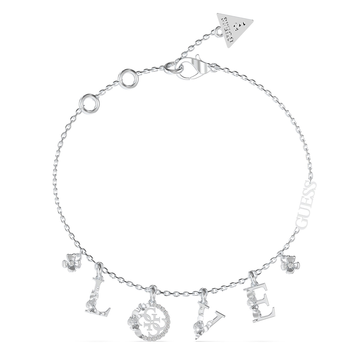 PULSERA GUESS JUBB05033JWRHS PLATEADA