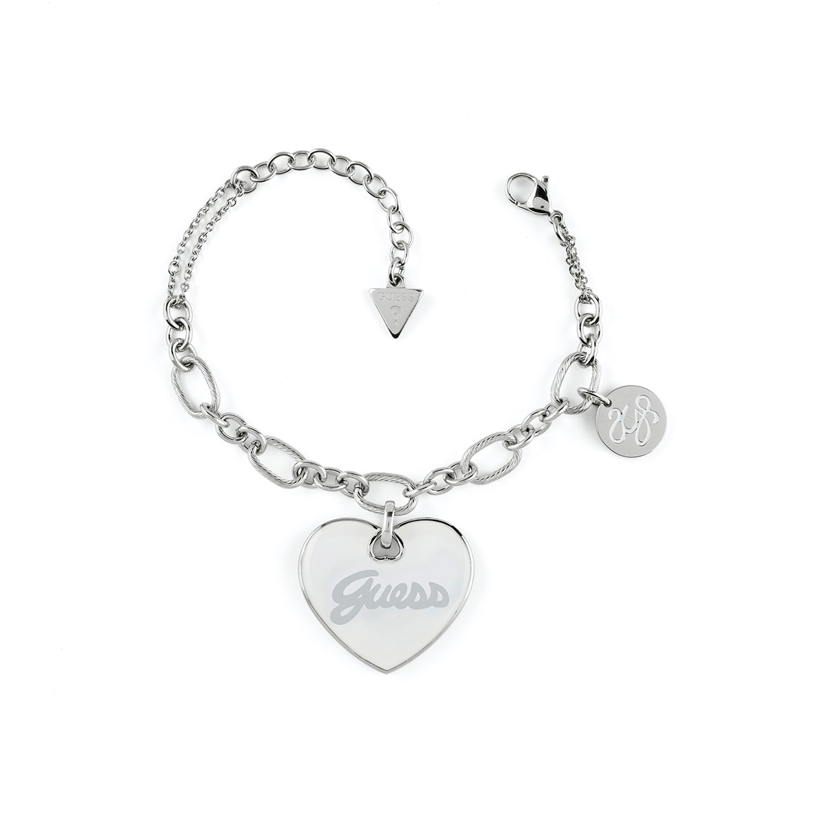 PULSERA GUESS JUBB05149JWRHWHS PLATEADA - 1