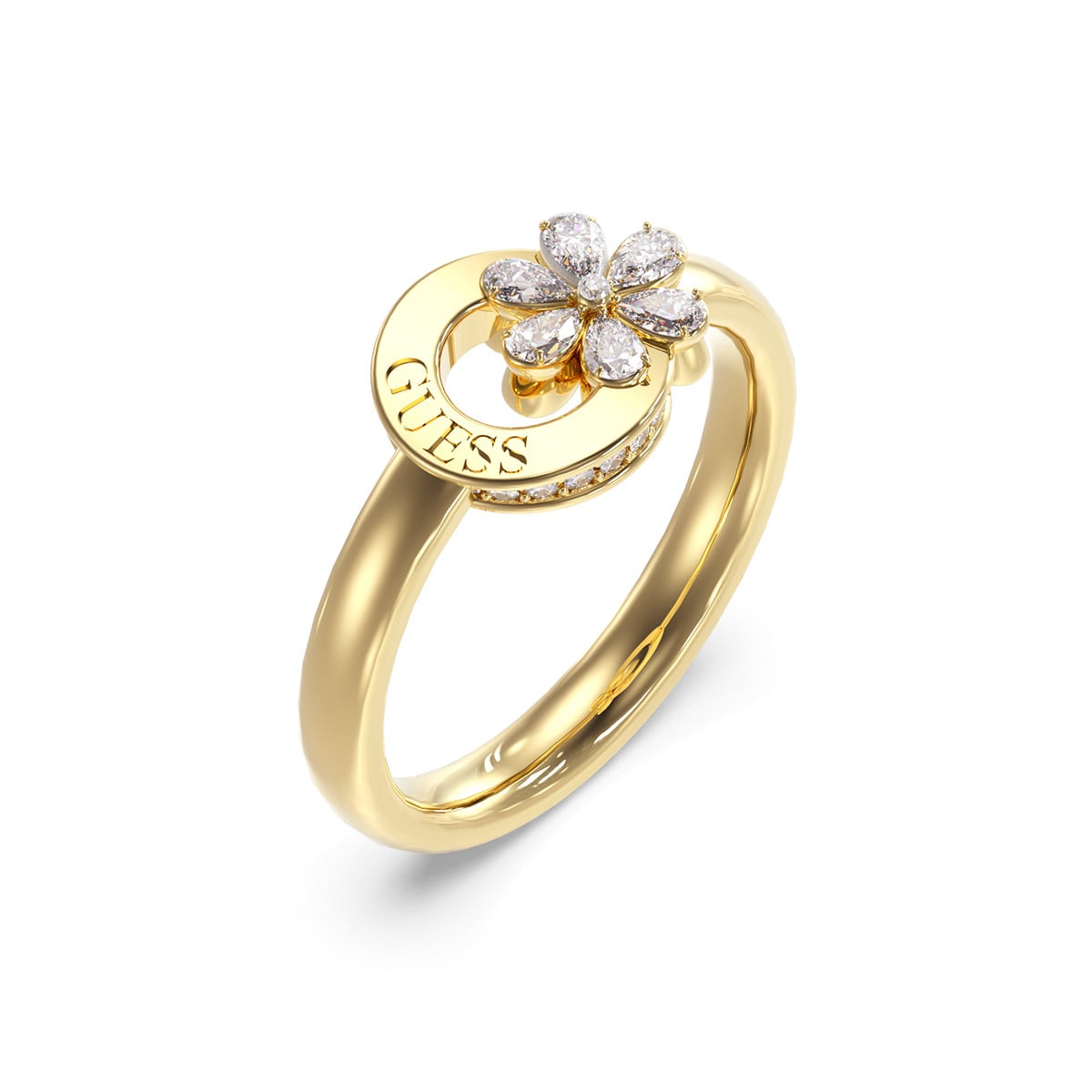 ANILLO GUESS JUBR05109JWYG54 DORADO - 1