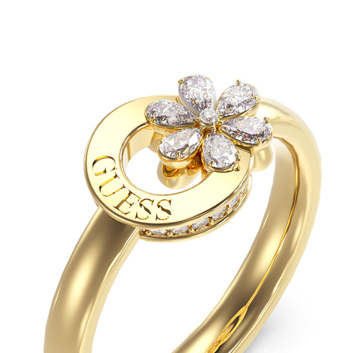 ANILLO GUESS JUBR05109JWYG54 DORADO - 2