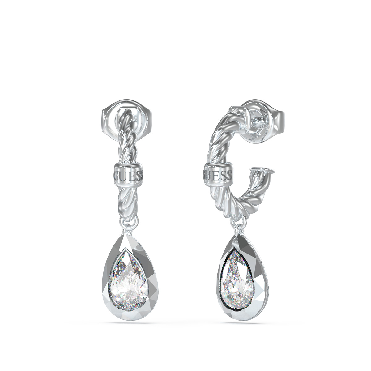 AROS GUESS JUBE05243JWRHT-U PLATEADOS - 1