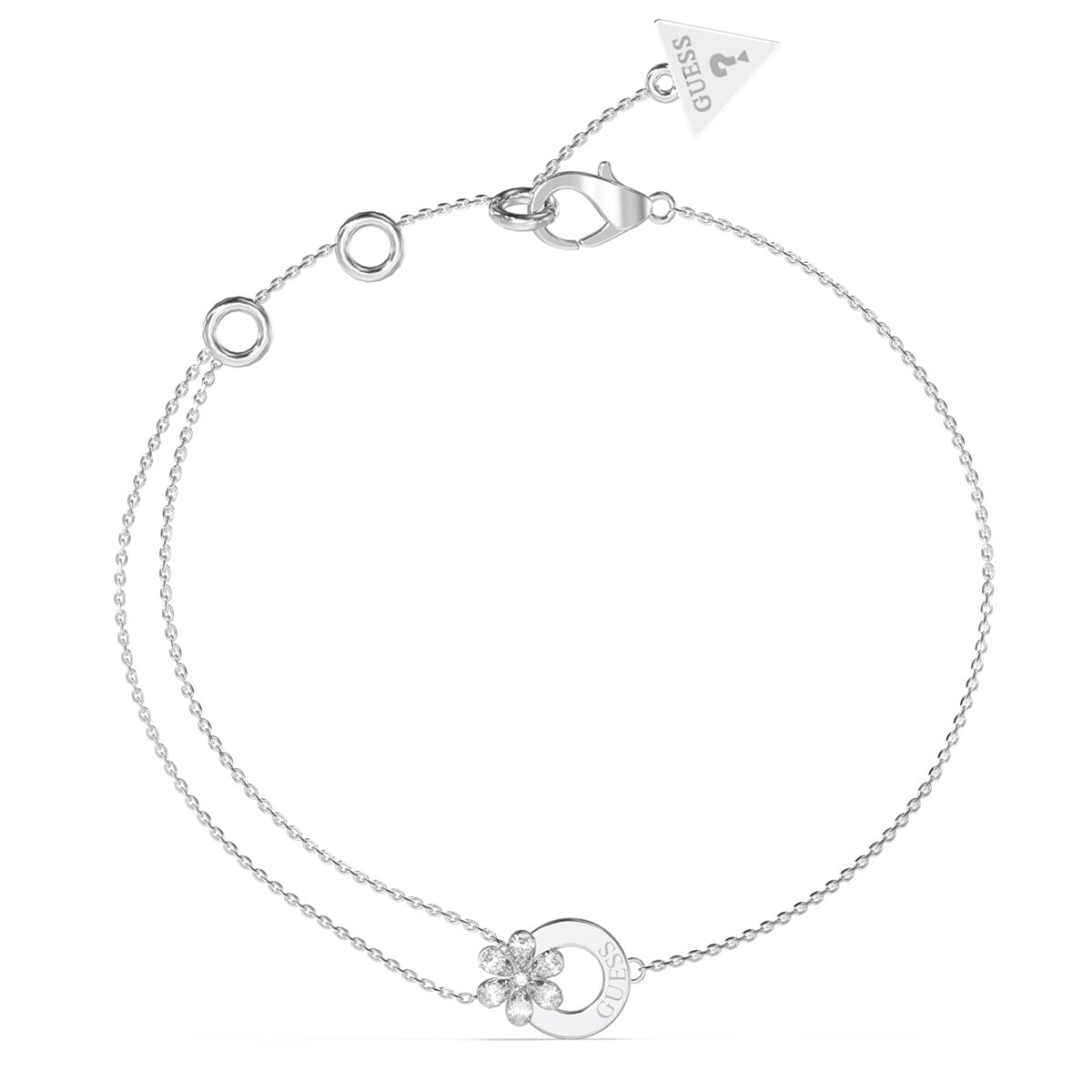 PULSERA GUESS JUBB05111JWRHL PLATEADA - 1