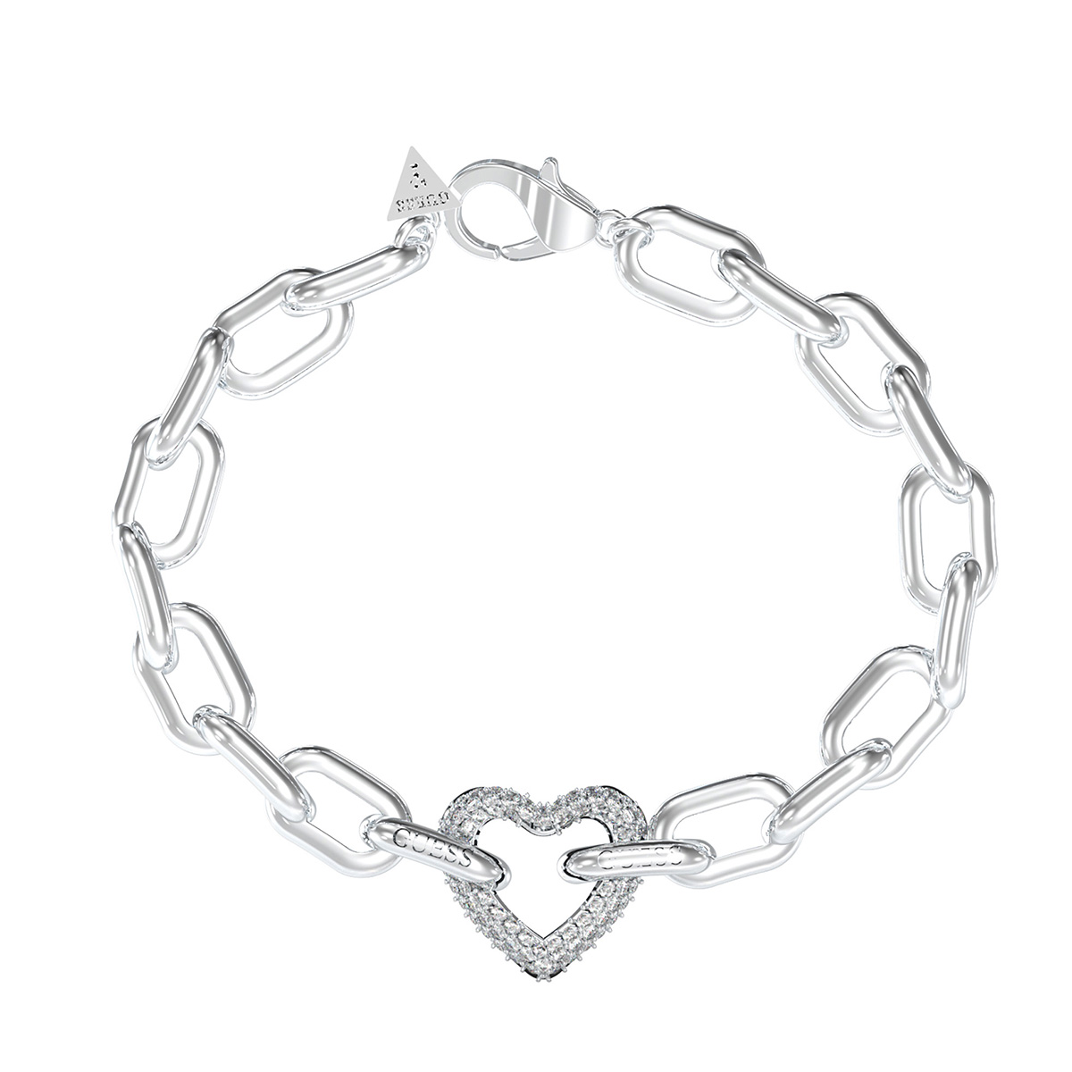 PULSERA GUESS JUBB05016JWRHS PLATEADA - 1