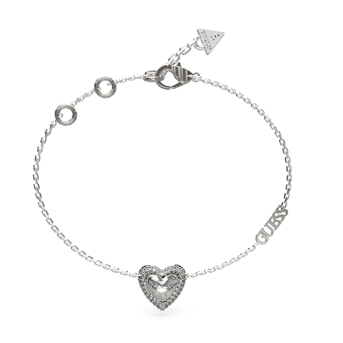 PULSERA GUESS JUBB05022JWRHS PLATEADA - 1