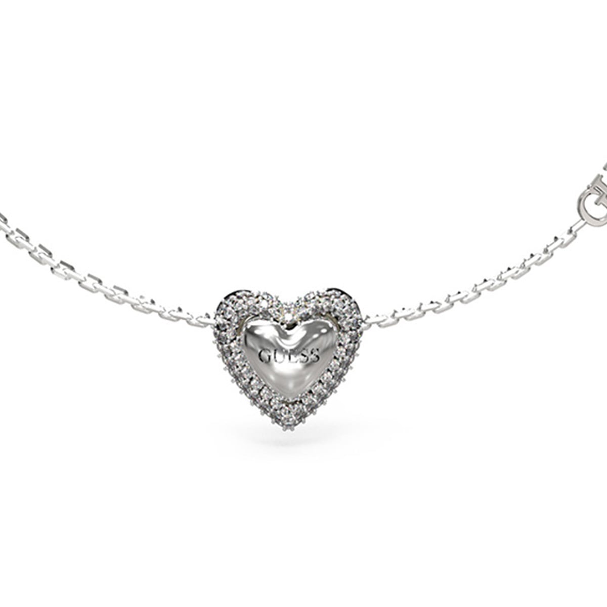 PULSERA GUESS JUBB05022JWRHS PLATEADA - 2