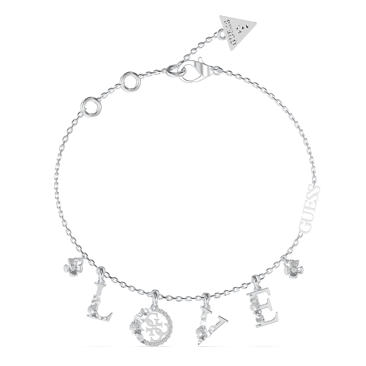 PULSERA GUESS JUBB05033JWRHL PLATEADA - 1