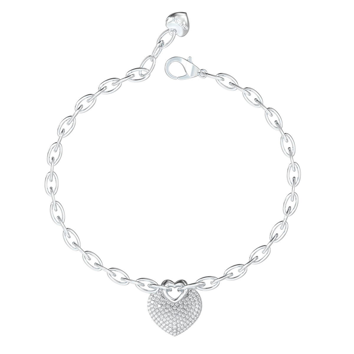 PULSERA GUESS JUBB05214JWRHS PLATEADA - 1