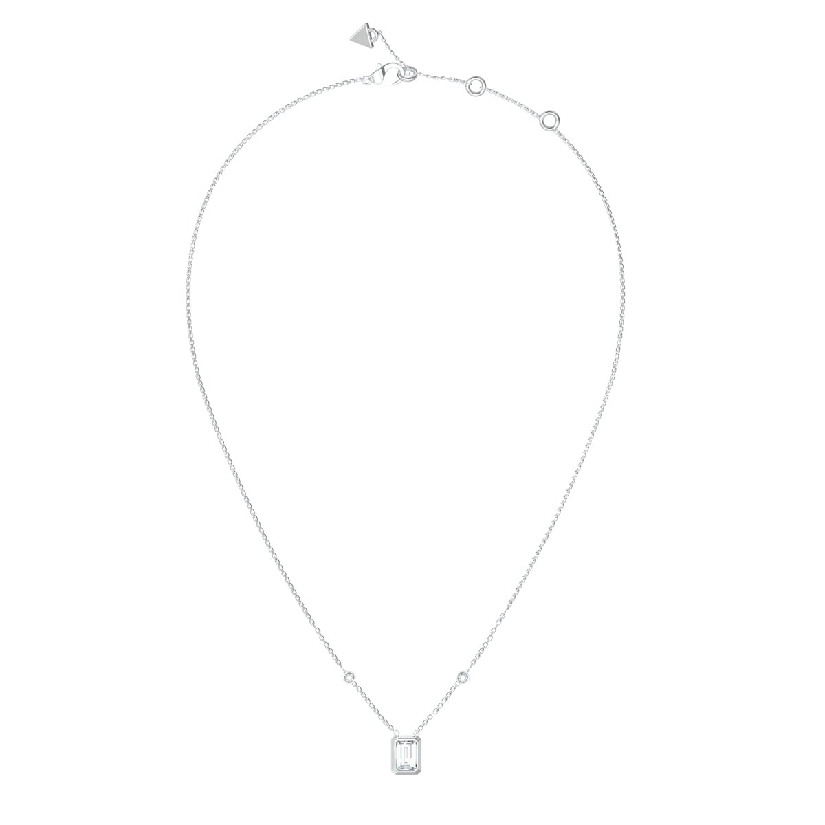 COLLAR GUESS JUBN05249JWRHT-U PLATEADO - 1