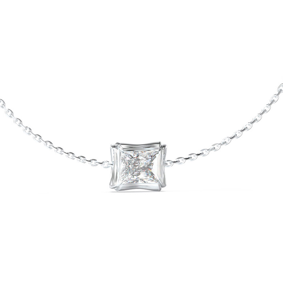 PULSERA GUESS JUBB05171JWRHL PLATEADA - 2