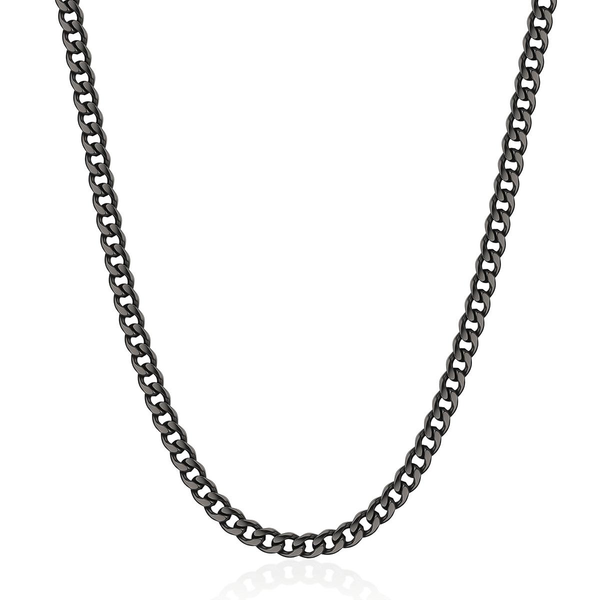 COLLAR BROSWAY PLOMO HOMBRE BIK95 - 1