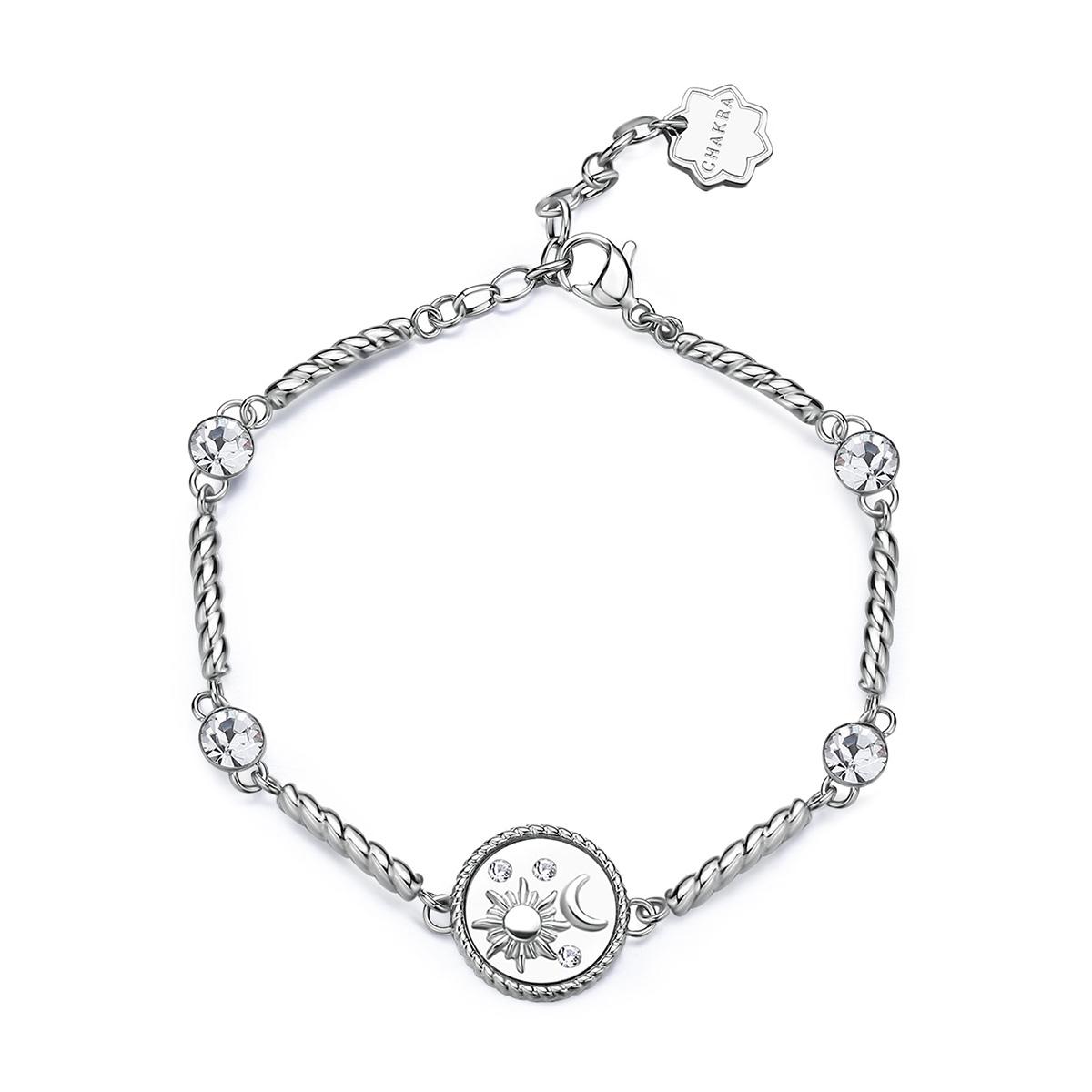 PULSERA BROSWAY CHAKRA PLATEADO BHKB155 - 1