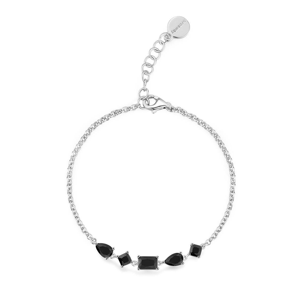 PULSERA BROSWAY FANCY PLATEADO FMB30