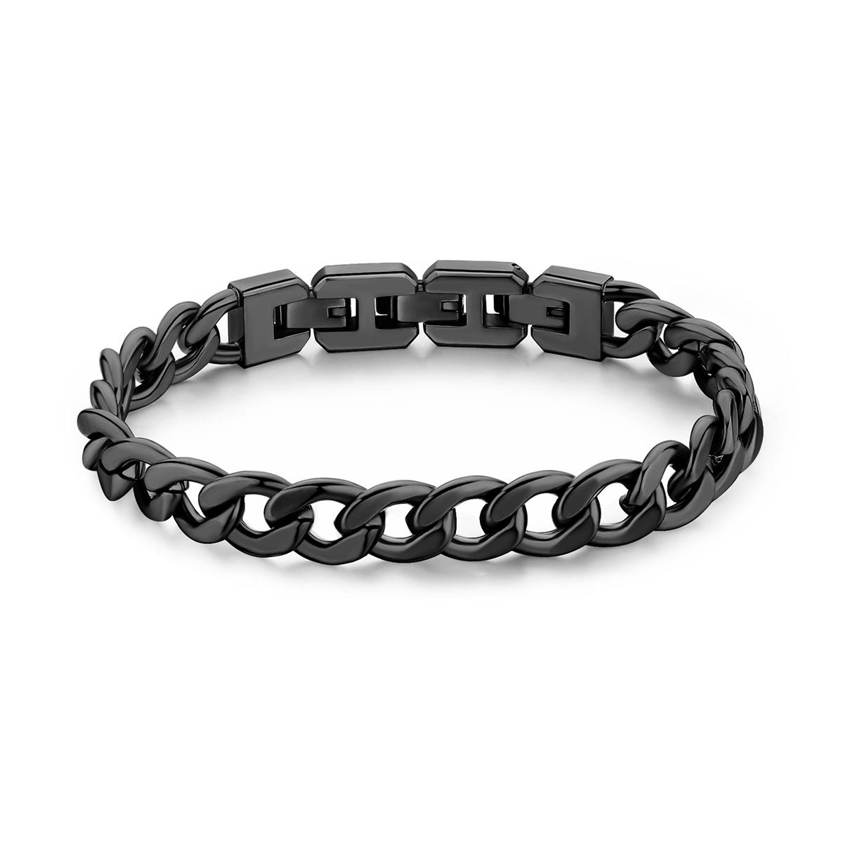 PULSERA BROSWAY PLATEADA HOMBRE BIK98 - 1