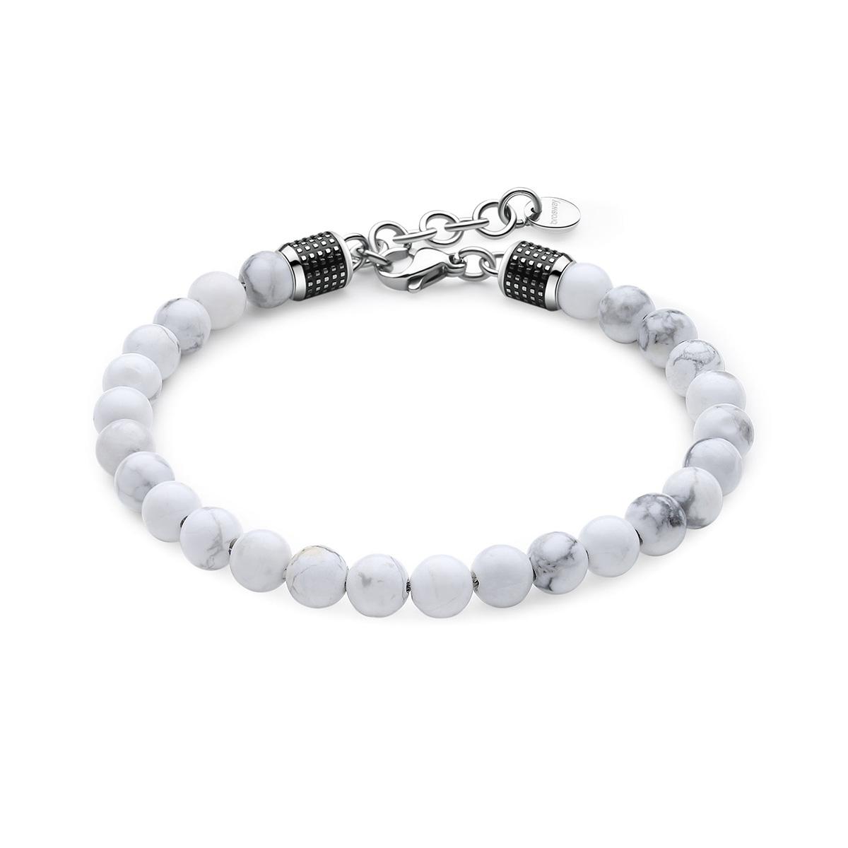PULSERA BROSWAY PLATEADA HOMBRE BUL39