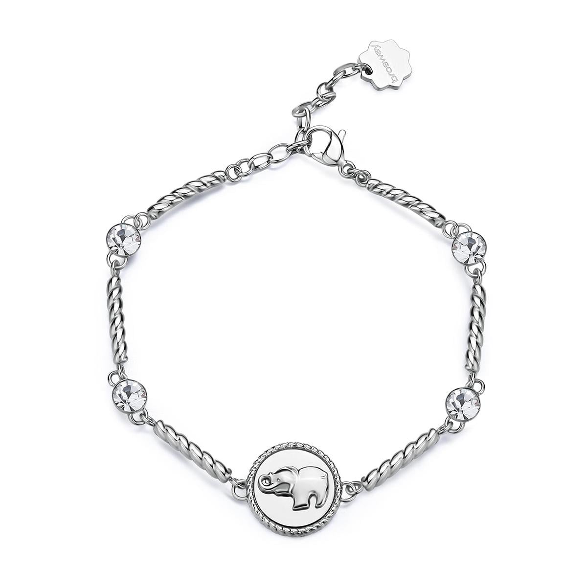 PULSERA BROSWAY CHAKRA PLATEADO BHKB157 - 1