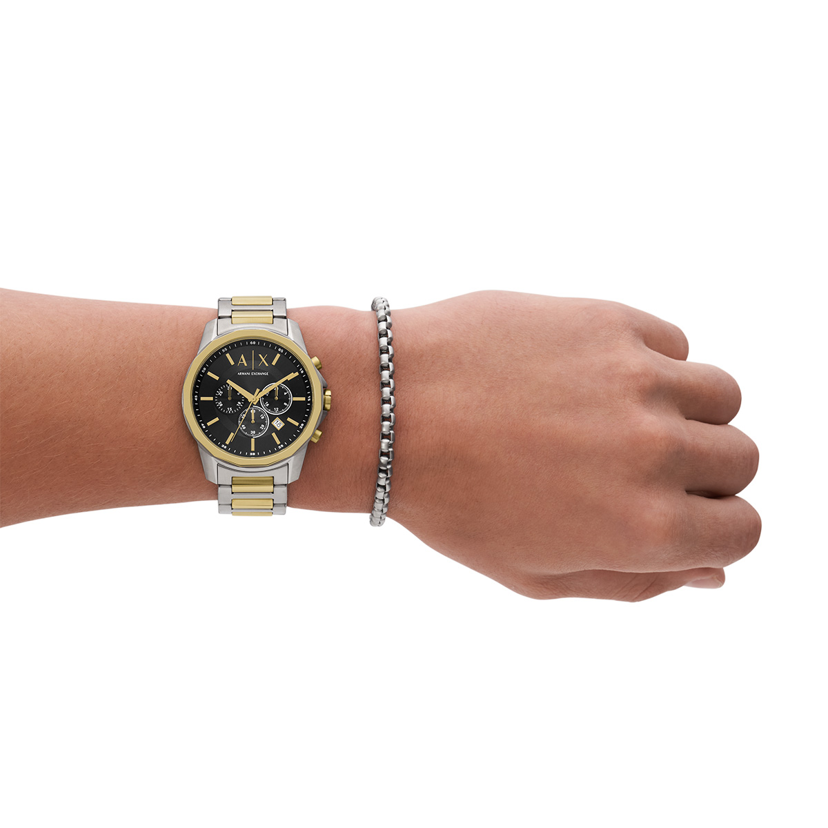 RELOJ ARMANI EXCHANGE AX7148SET PLATEADO - 5