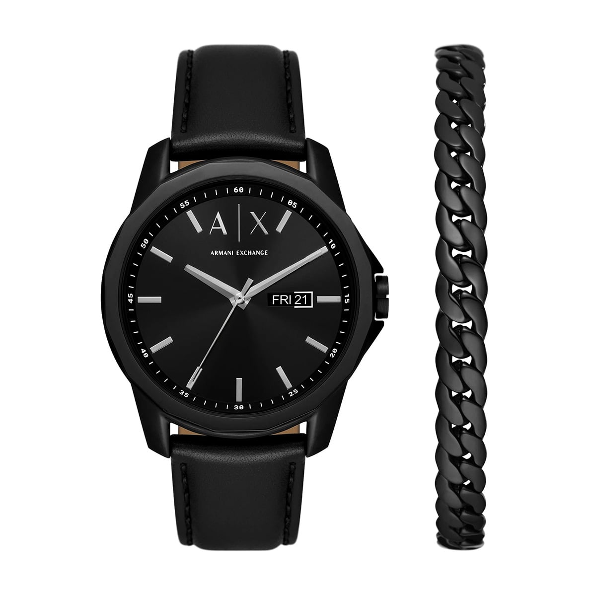 RELOJ ARMANI EXCHANGE AX7147SET NEGRO - 1