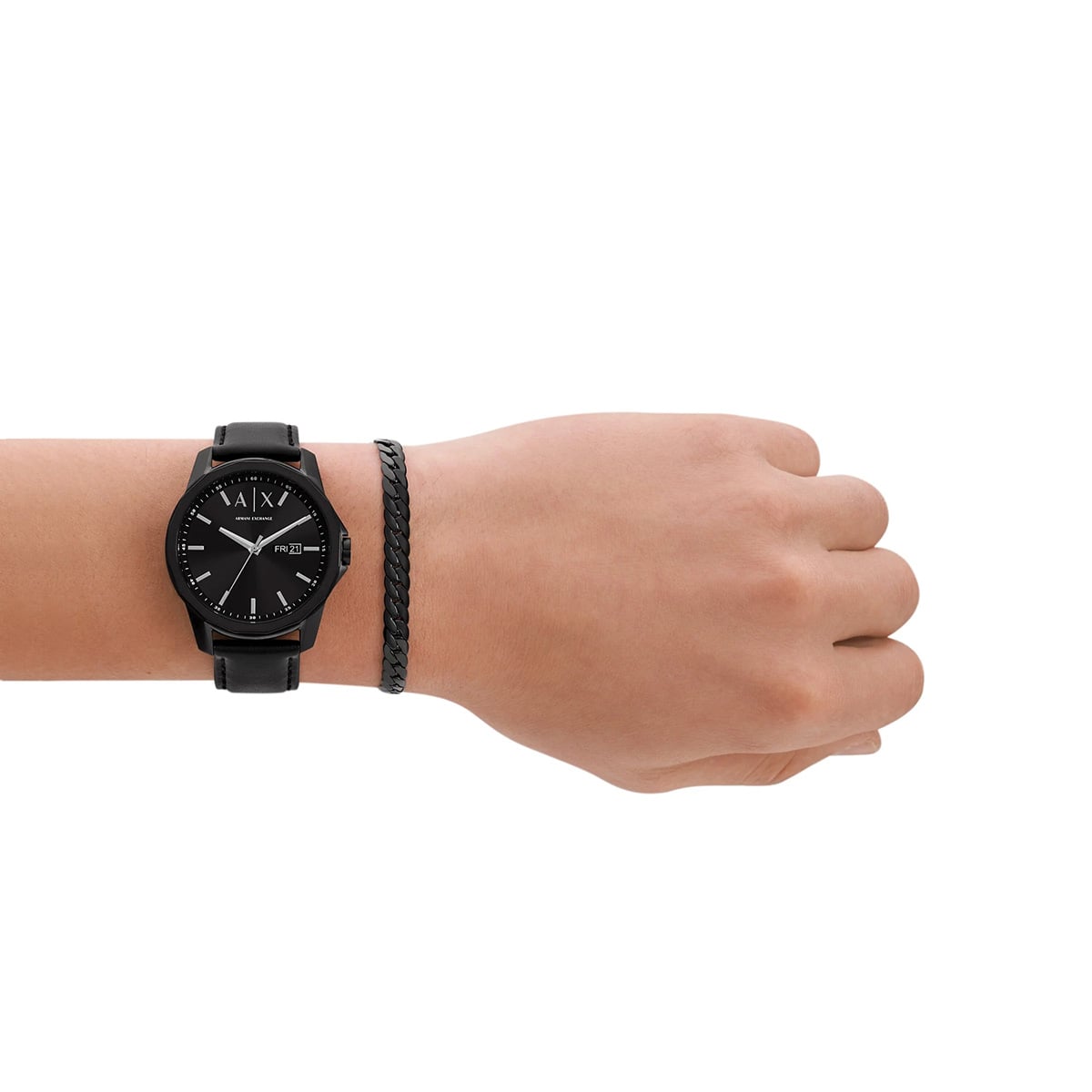 RELOJ ARMANI EXCHANGE AX7147SET NEGRO - 3