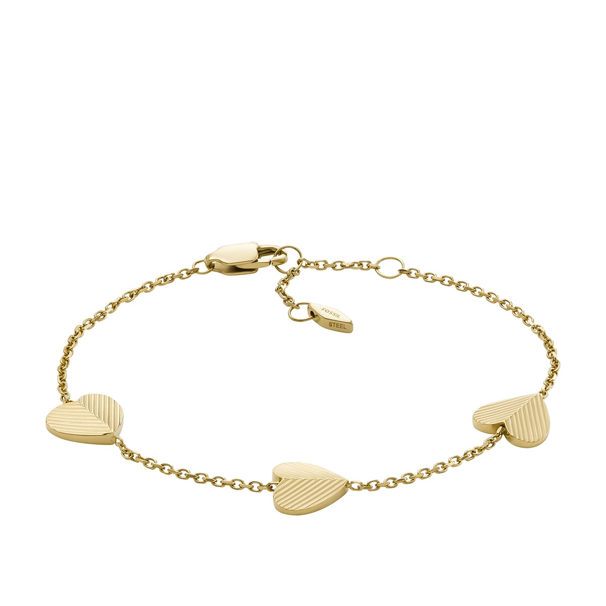 PULSERA FOSSIL JF04653710 DORADO MUJER - 1