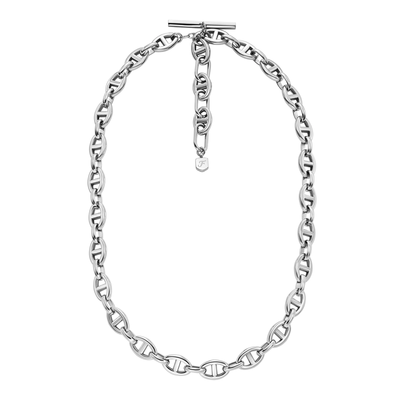 COLLAR FOSSIL  JA7242040 PLATEADO MUJER - 1