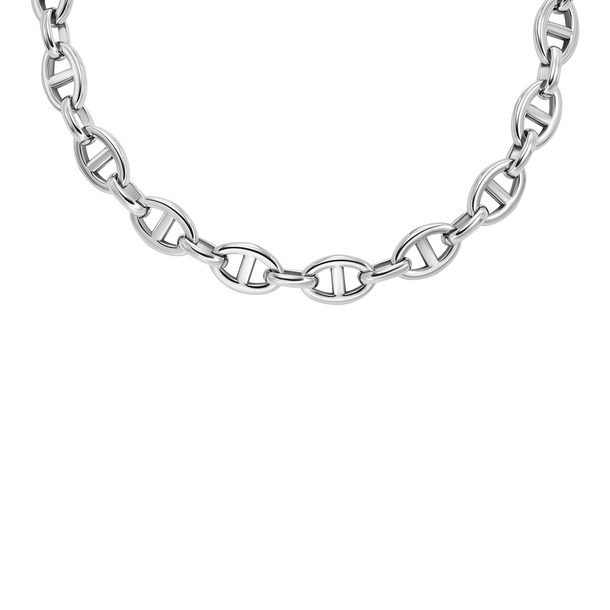 COLLAR FOSSIL  JA7242040 PLATEADO MUJER - 4