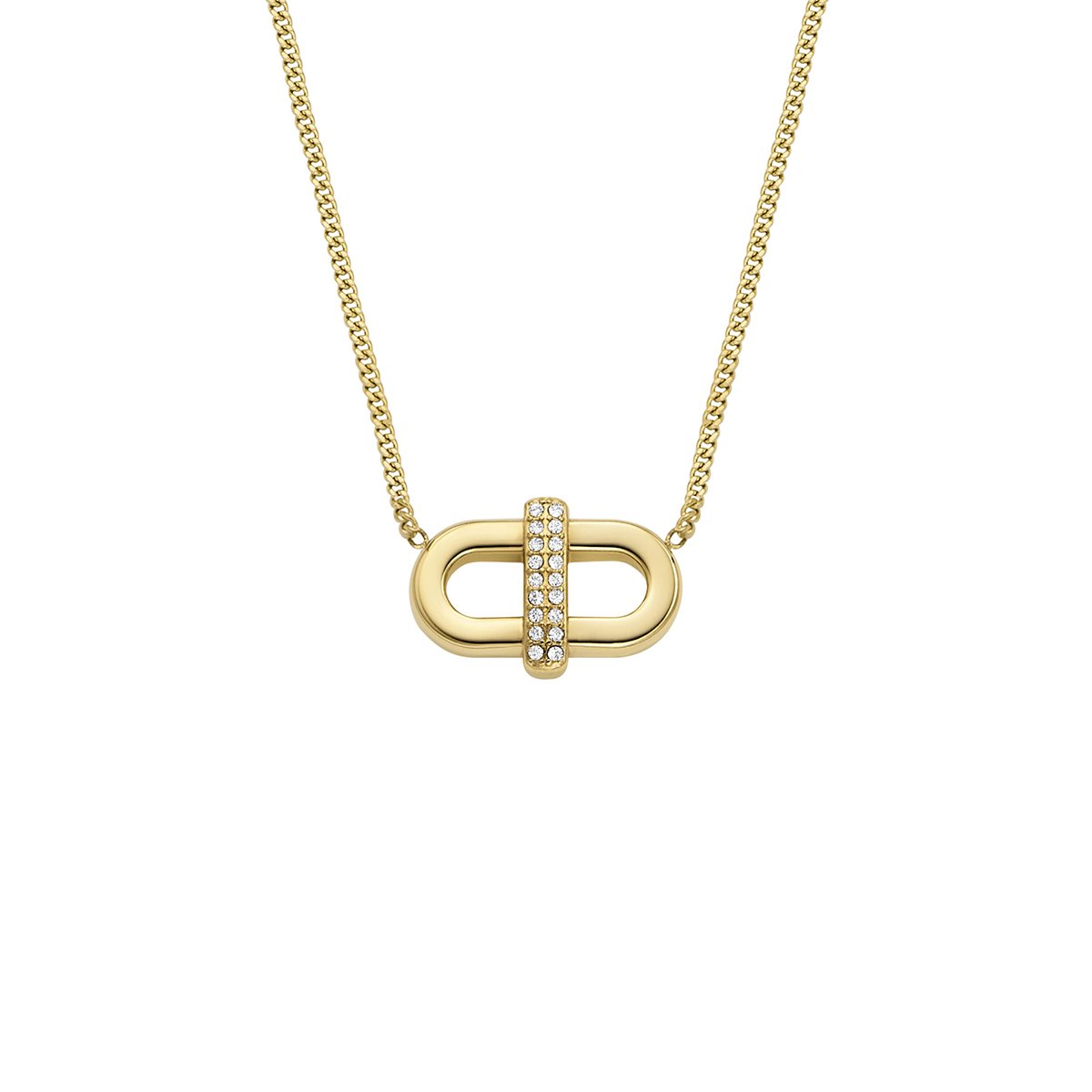 COLLAR FOSSIL JF04582710 DORADO MUJER - 2