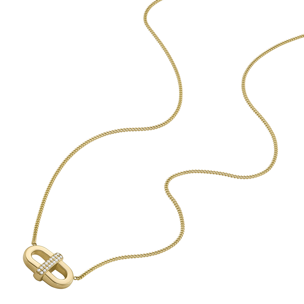 COLLAR FOSSIL JF04582710 DORADO MUJER - 3